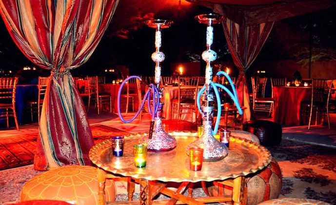 Bar-Dancing-Oriental musique Live-Shisha/chicha de 500 m2 et fonds de